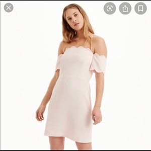 Club Monaco Liki scalloped dress